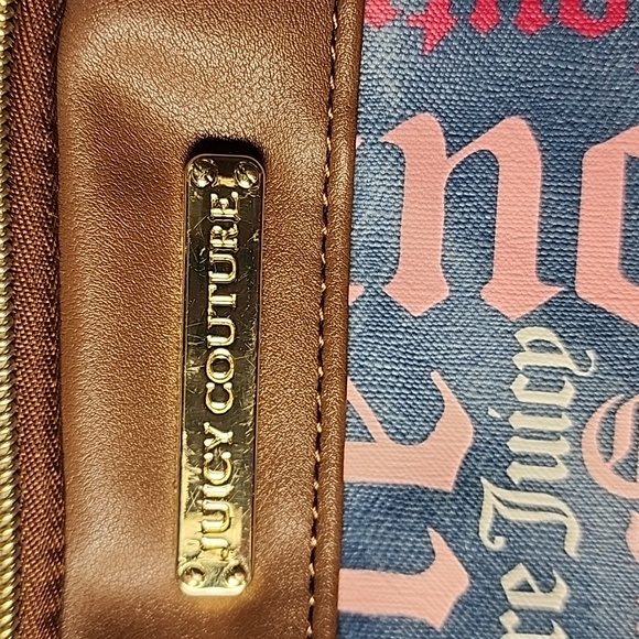 Juicy Couture Blue and Brown Logo Backpack main image 6